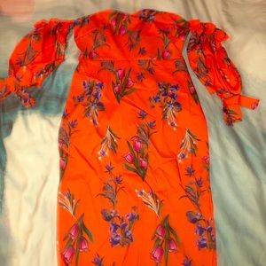 Off the Shoulder floral dress